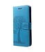 Blauw Boom Bookcase Hoesje voor de Huawei P30 Pro