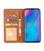 Bruin Bookcase Hoesje voor de Huawei P30 Pro