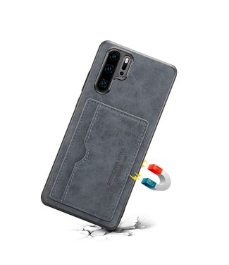 Donkergrijs TPU Hoesje Huawei P30 Pro