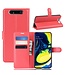 Rood Bookcase Hoesje voor de Samsung Galaxy A80