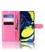 Roze Bookcase Hoesje voor de Samsung Galaxy A80