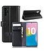 Zwart Wallet Bookcase Hoesje voor de Samsung Galaxy Note 10 Plus