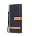 Zwart Jeans Bookcase Hoesje voor de Samsung Galaxy Note 10 Plus