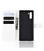 Wit Bookcase Hoesje voor de Samsung Galaxy Note 10