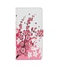 Roze Bloesem Bookcase Hoesje voor de Samsung Galaxy Note 10