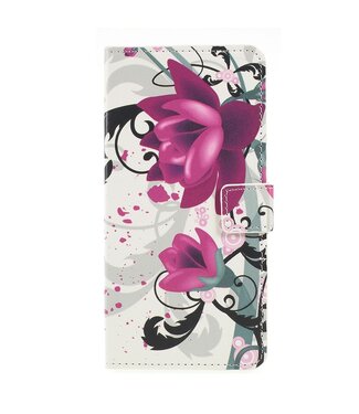 Bloemen Bookcase Hoesje Samsung Galaxy A50 / A30s