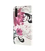 Bloemen Bookcase Hoesje voor de Samsung Galaxy A50 / A30s