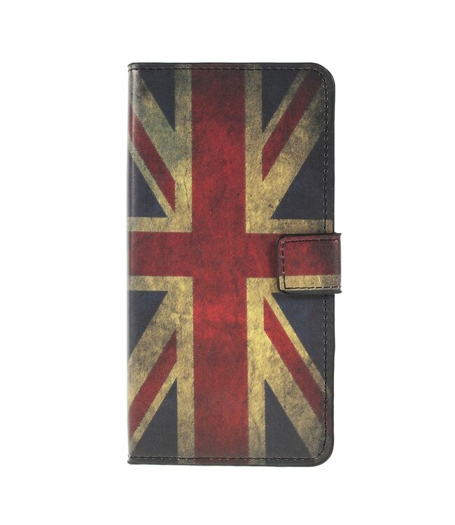 Britse Vlag Bookcase Hoesje voor de Samsung Galaxy A10