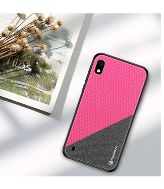 Pinwuyo Roze/Grijs TPU Hoesje Samsung Galaxy A10