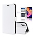 Wit Bookcase Hoesje voor de Samsung Galaxy A10