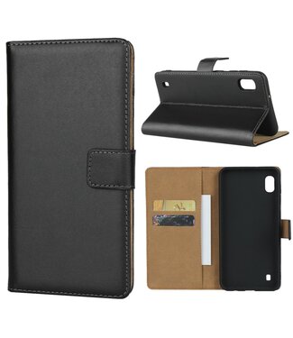 Zwart Bookcase Hoesje Samsung Galaxy A10