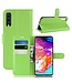 Groen Bookcase Hoesje voor de Samsung Galaxy A70