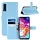 Blauw Bookcase Hoesje voor de Samsung Galaxy A70