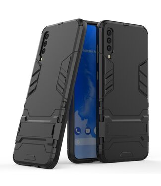 Zwart Hybrid Hoesje Samsung Galaxy A70