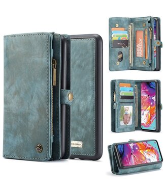 CaseMe Blauw 2-In-1 Hoesje Samsung Galaxy A70