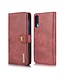 DG.Ming DG.Ming Bruinrood Bookcase Hoesje voor de Samsung Galaxy A70