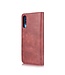 DG.Ming DG.Ming Bruinrood Bookcase Hoesje voor de Samsung Galaxy A70