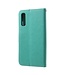 Turquoise Vlinders Bookcase Hoesje voor de Samsung Galaxy A50 / A30s