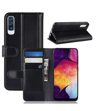 Geel Bookcase Hoesje Samsung Galaxy A50