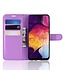 Paars Litchee Bookcase Hoesje voor de Samsung Galaxy A50 / A30s