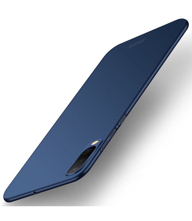 Mofi Blauw Mat Hardcase Hoesje voor de Samsung Galaxy A50 / A30s