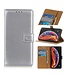 Zilver Bookcase Hoesje voor de Samsung Galaxy A40