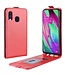 Rood Flipcase Hoesje voor de Samsung Galaxy A40