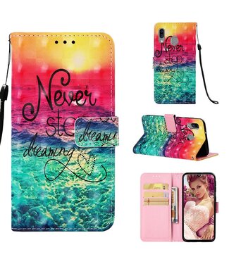 Quote Bookcase Hoesje Samsung Galaxy A40