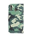 Camouflage Bookcase Hoesje voor de Samsung Galaxy A40