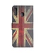 Britse Vlag Bookcase Hoesje voor de Samsung Galaxy A40