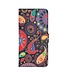 Kleurrijke Figuurtjes Bookcase Hoesje voor de Samsung Galaxy A40