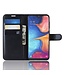 Zwart Bookcase Hoesje voor de Samsung Galaxy A20e