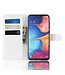 Wit Bookcase Hoesje voor de Samsung Galaxy A20e
