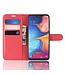 Rood Bookcase Hoesje voor de Samsung Galaxy A20e