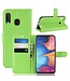 Groen Bookcase Hoesje voor de Samsung Galaxy A20e