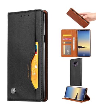 Zwart Bookcase Hoesje Samsung Galaxy Note 9