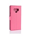 Roze Bookcase Hoesje voor de Samsung Galaxy Note 9