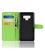 Groen Bookcase Hoesje voor de Samsung Galaxy Note 9