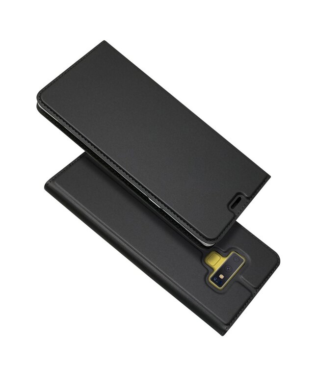 Zwart Bookcase Hoesje voor de Samsung Galaxy Note 9