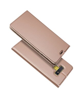 Rose Goud Bookcase Hoesje Samsung Galaxy Note 9