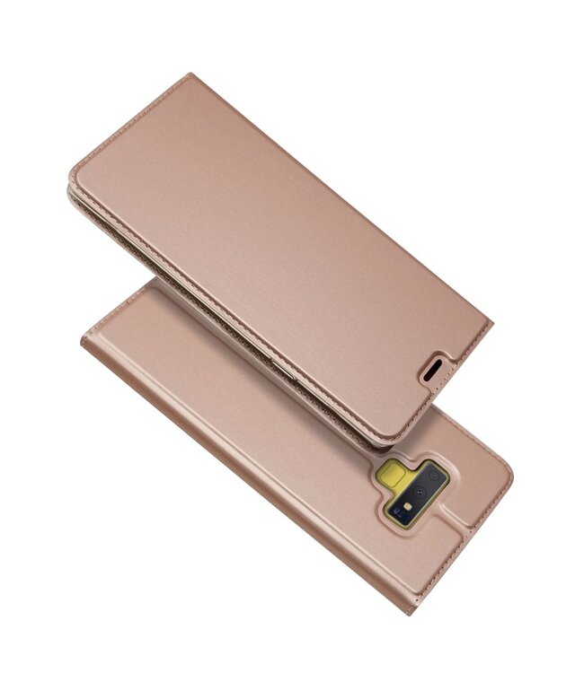 Rose Goud Bookcase Hoesje voor de Samsung Galaxy Note 9