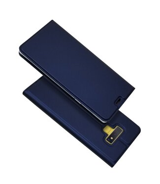 Blauw Bookcase Hoesje Samsung Galaxy Note 9
