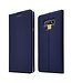 Blauw Bookcase Hoesje voor de Samsung Galaxy Note 9