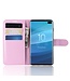 Lichtroze Bookcase Hoesje voor de Samsung Galaxy S10 Plus