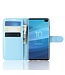 Blauw Bookcase Hoesje voor de Samsung Galaxy S10 Plus