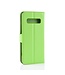 Groen Bookcase Hoesje voor de Samsung Galaxy S10 Plus