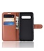 Bruin Bookcase Hoesje voor de Samsung Galaxy S10 Plus