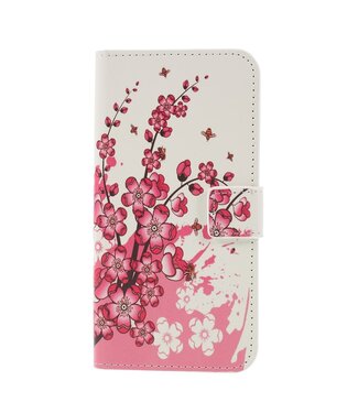 Roze Bloesem Bookcase Hoesje Samsung Galaxy S10 Plus