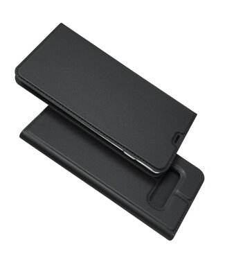 Zwart Bookcase Hoesje Samsung Galaxy S10 Plus