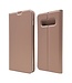 Rose Goud Bookcase Hoesje voor de Samsung Galaxy S10 Plus